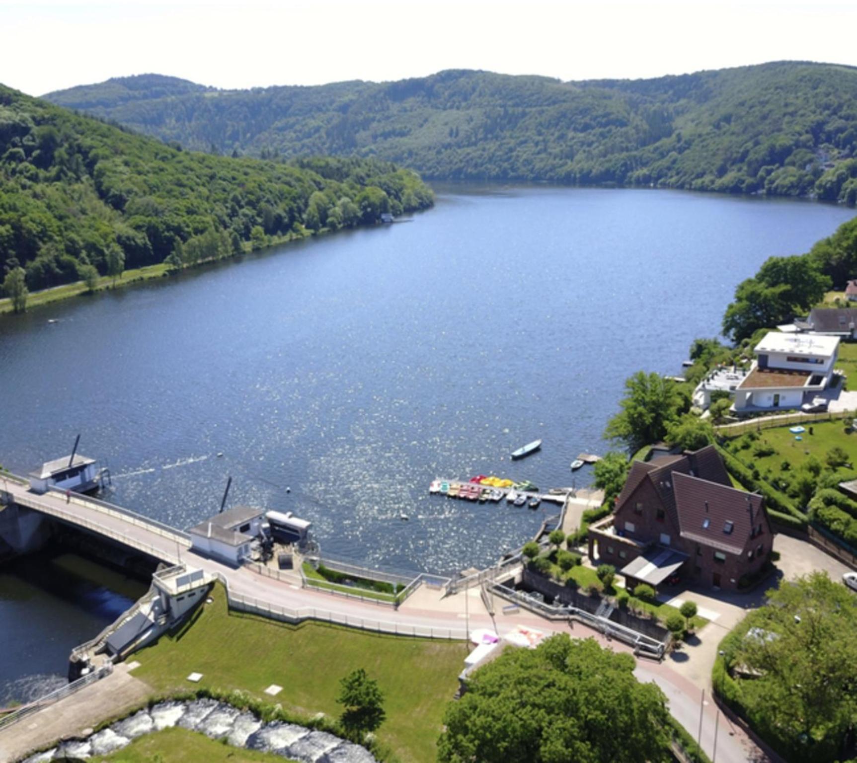 Green Seeblick Hotel Am See Obermaubach Exteriör bild
